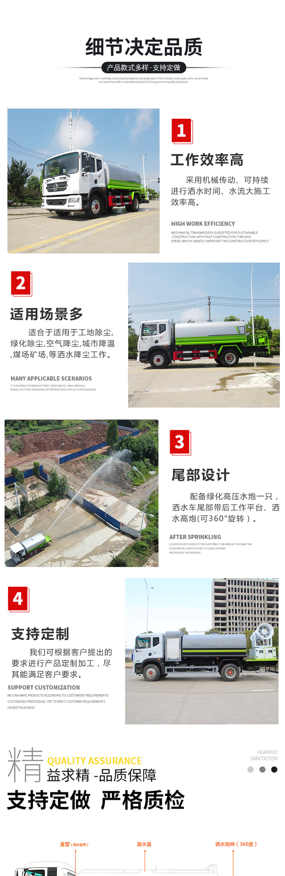 國五福田奧鈴灑水車